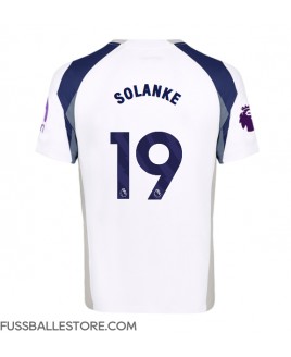 Günstige Tottenham Hotspur Dominic Solanke #19 Heimtrikot 2025-26 Kurzarm